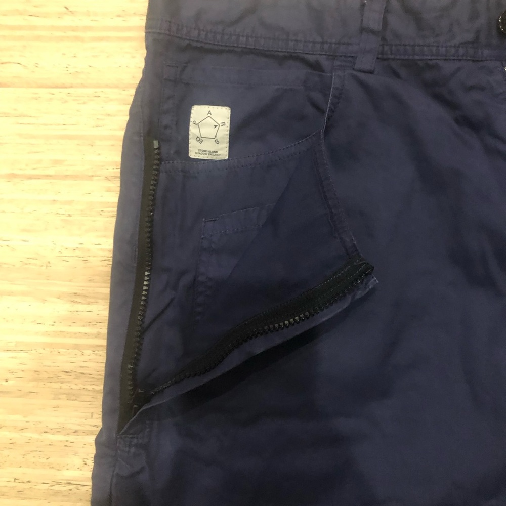 Size 52 Stone Island Blue Shorts
